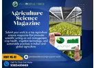 Agriculture Science Magazine – Advancing Knowledge for a Sustainable Future