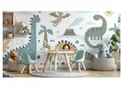 Fun and Playful Kids Dinosaur Wallpaper