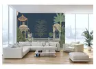 Exquisite Mughal Garden Wallpaper: Nature's Splendor at Home