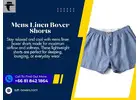 Mens Linen Boxer Shorts – Breathable Style with Everyday Comfort