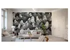 Scary Floating Ghost Halloween Wallpaper