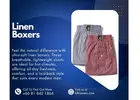 Linen Boxers – Breathable Luxury for Everyday Wear