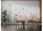 Serene Floral Wallpaper Murals for Peaceful Rooms