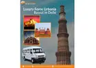9 Seater Urbania Rental in Delhi - Luxury Urbania Hire
