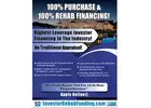 INVESTOR 100% FIX & FLIP FINANCING - Up To $2,000,000.00 with 680+ Credit!