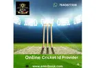 Get Your Secure Online Cricket ID with Amiribook – Fast & Trusted Provider