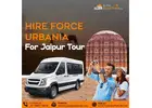 Book Urbania Traveller Rental Jaipur for Smooth & Spacious Travel