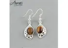 Akrati Jewels Inc Wholesale: Tiger Yellow Eye Sterling Jewelry