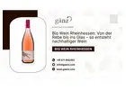 Die Zukunft des Genusses: Warum Wein aus Rheinhessen immer beliebter wird