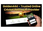 Golden444 – Trusted Online Cricket Betting ID Provider