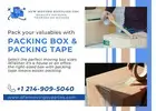 Get Reliable Packing Boxes & Packing Tape in Farmers Branch, Texas – Shop Now!