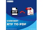 Buy RTF to PDF Converter for Easy Conversion