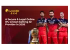 Golden444 Get Online IPL Cricket ID for IPL 2026