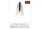 Stunning Tallit for Bat Mitzvah at Galilee Silks - Shop Now!