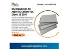 Reliable BIS Registration Service for IS 2096 Flat Sheets