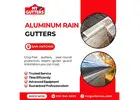 Aluminum Rain Gutters in