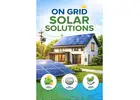 On Grid Solar Solutions