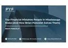 Top Financial Mistakes People in Mississauga Make (And How Brian Poncelet Solves Them)