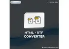 Upload and Convert Your HTML file into RTF with HTML - RTF Converter