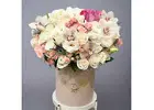 Buy White Roses Flower Bouquet Online in USA