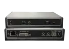 Save on space, cabling, and cost with easy installation using Dual head KVM Extender