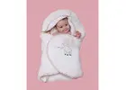 Luxury Pink Hooded Baby Towel for Father's Day 2026 Gift