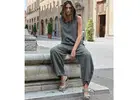 Shop Breathable Italian Linen Best Fitting Pants for Women at Estell Boutique