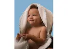 Luxury Blue Hooded Baby Towel for Fathers Day 2026 Gift Guide