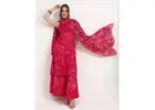 Stylish Palazzo Set with Top Latest Ethnic Fashion Rangeet LLC