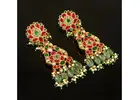 Stylish Kundan Earrings for Women – Elegant Festive Wear