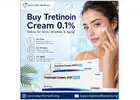 Buy Tretinoin Cream 0.1% - Online for Acne, Wrinkles & Aging
