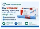 Buy Ozempic 0.5mg Injection in Pre-filled Pen for Weight Loss