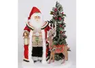 Buy Karen Didion Santa Statues for Unique Christmas Home Decor