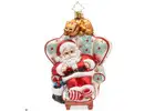 Buy Beautiful Christopher Radko Santa Ornaments for Holiday Decoration