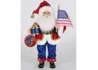 Buy Exclusive Karen Didion Santa Statues for Holiday Displays