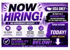 US NOW HIRING (USA)