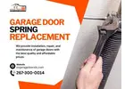Garage Door Spring Replacement | Fast & Affordable Repair Services