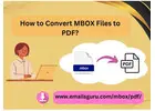 EmailsGuru MBOX to PDF Converter