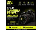 Dslr Camera Rental Bangalore | Snap Shot
