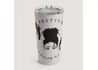 Buy 20 oz Stainless Steel Tumbler Online in the USA | Pretty Black Landa