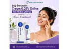 Buy Tretinoin Cream 0.05% Online - Tretiheal 20mg used for Acne treatment