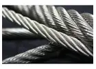 Stainless steel wire rope for lifting and hoisting