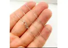 14k White Gold Necklace for Elegant Everyday Style