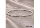 Luxury unique cremation bracelet memorial jewelry art | Black Jack LLC