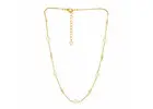 Stunning Gold Plated Necklace Premium Fashion Jewelry Gift