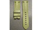 Buy Panerai Rubber Strap 24MM in Army Green, Orange, Navy & More | OEM