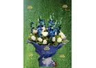 What types of flowers are best for corporate reception desks in IP Extension?